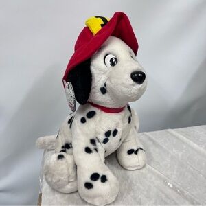 Walt Disney World 101 Dalmatian Firefighter Plush Toy w/ original tags #1 hat